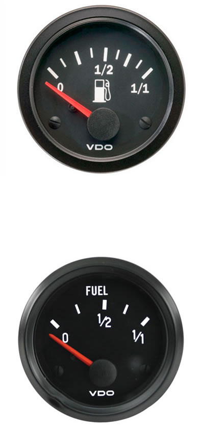 fuel vdo gauges